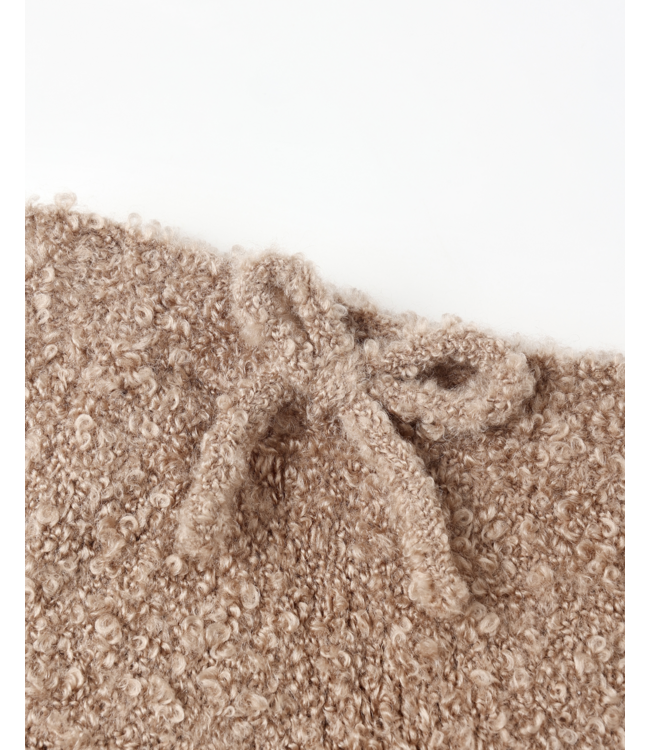 Rylee & Cru Knit Baby Pants - Toffee Boucle