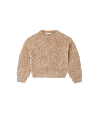 Rylee & Cru Aspen Baby Sweater - Toffee Boucle