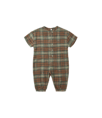 Rylee & Cru Hayes Jumpsuit - Holiday Plaid