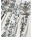 Rylee & Cru Ada Romper - Green Vines