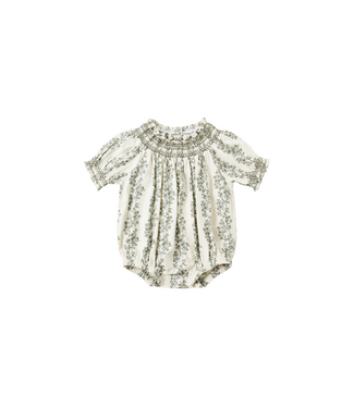 Rylee & Cru Ada Romper - Green Vines