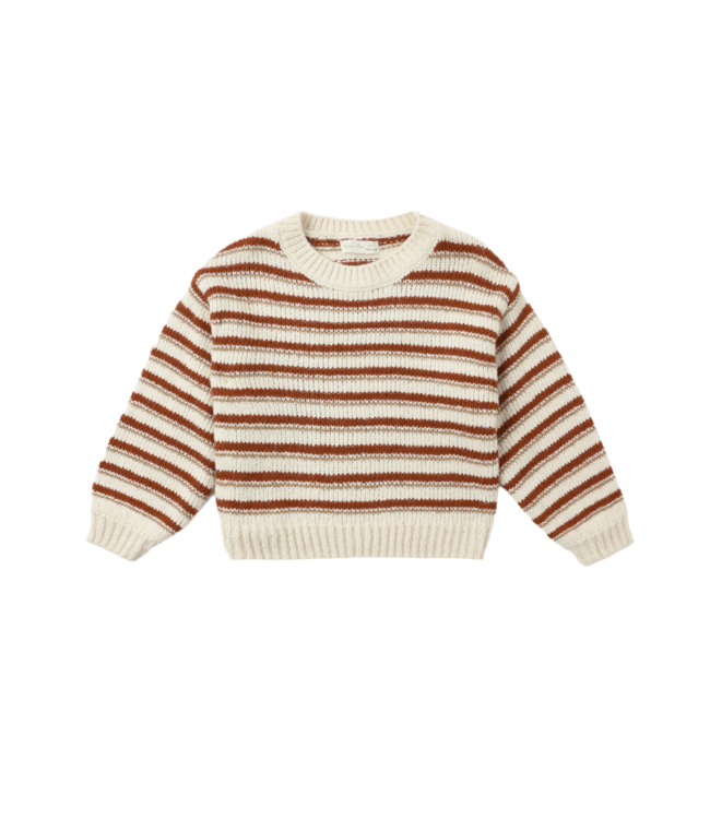 Rylee & Cru Aspen Sweater - Ruby Stripe