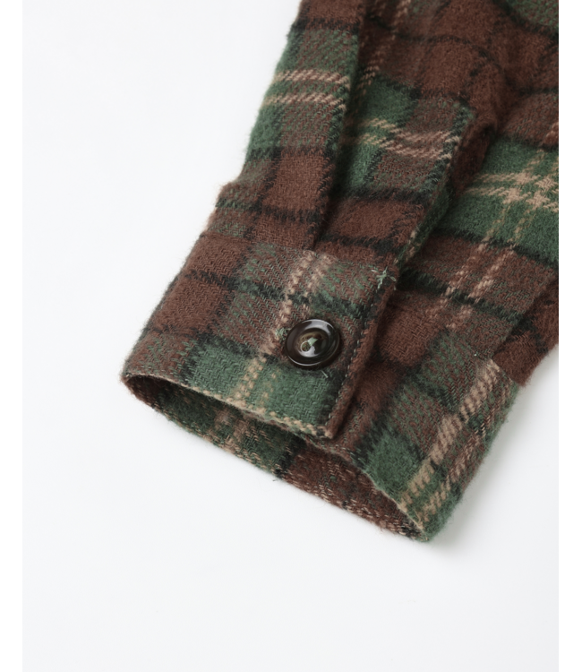 Rylee & Cru Pocketed Flannel Shirt - Holiday Plaid