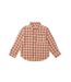 Rylee & Cru Collared Long Sleeve Shirt - Plaid Red