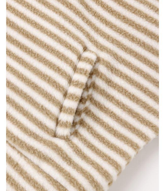 Rylee & Cru Snap Pullover - Toffee Stripe