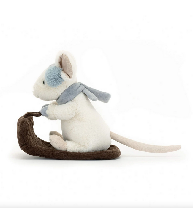 Jellycat Merry Mouse Sleighing