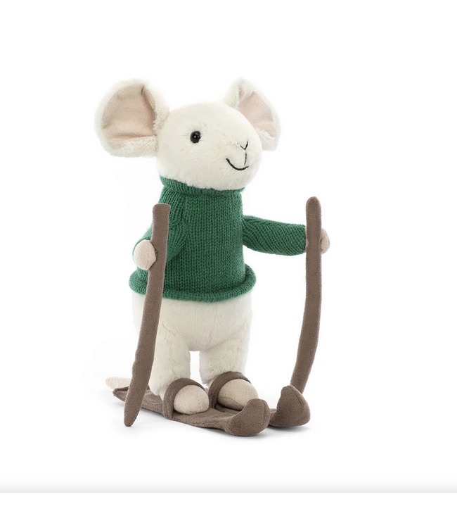 Jellycat Merry Mouse Skiing