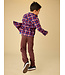 Tea Collection Flannel Button Up Shirt - Daegu Plaid