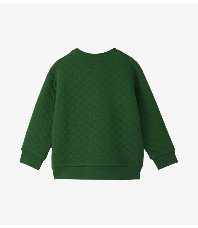 Hatley Eden Green Quilted Pullover
