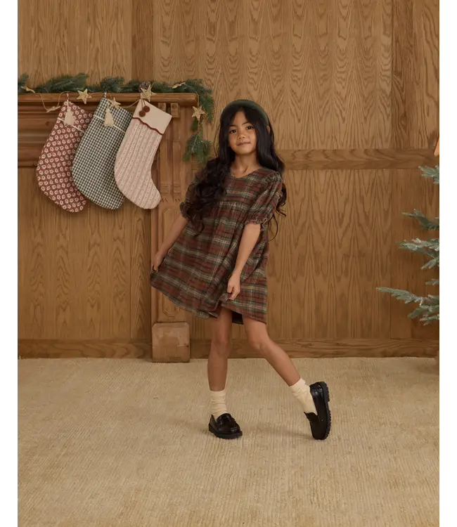Rylee & Cru Jolene Dress - Holiday Plaid