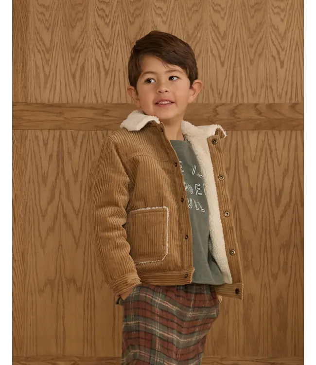 Rylee & Cru Corduroy Jacket - Toffee