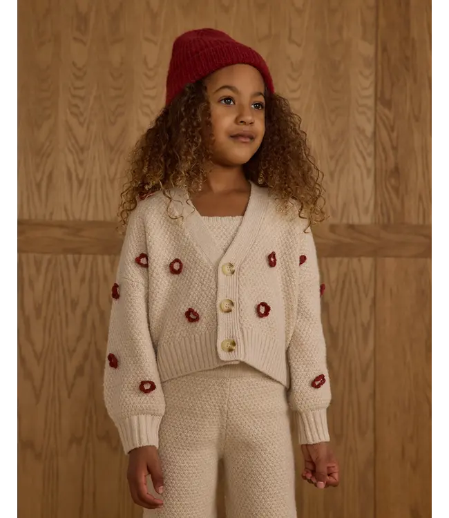 Rylee & Cru Boxy Crop Cardigan - Ruby Daisy