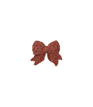 Quincy Mae Crochet Bow - Cranberry