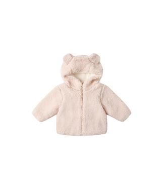 Quincy Mae Bear Jacket - Antique White