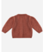 Quincy Mae Holly Cardigan - Cranberry