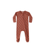 Quincy Mae Bamboo Zip Footie