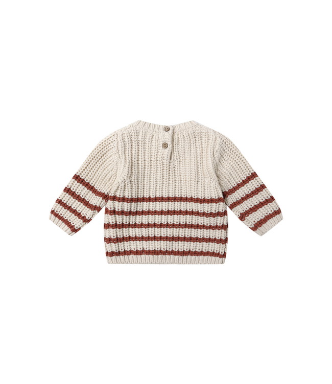 Quincy Mae Rex Sweater - Cranberry