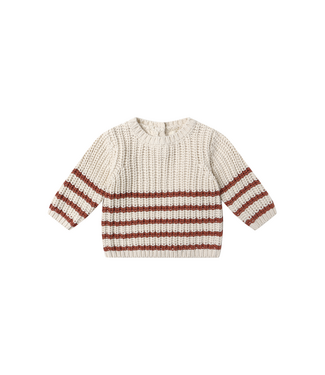 Quincy Mae Rex Sweater - Cranberry
