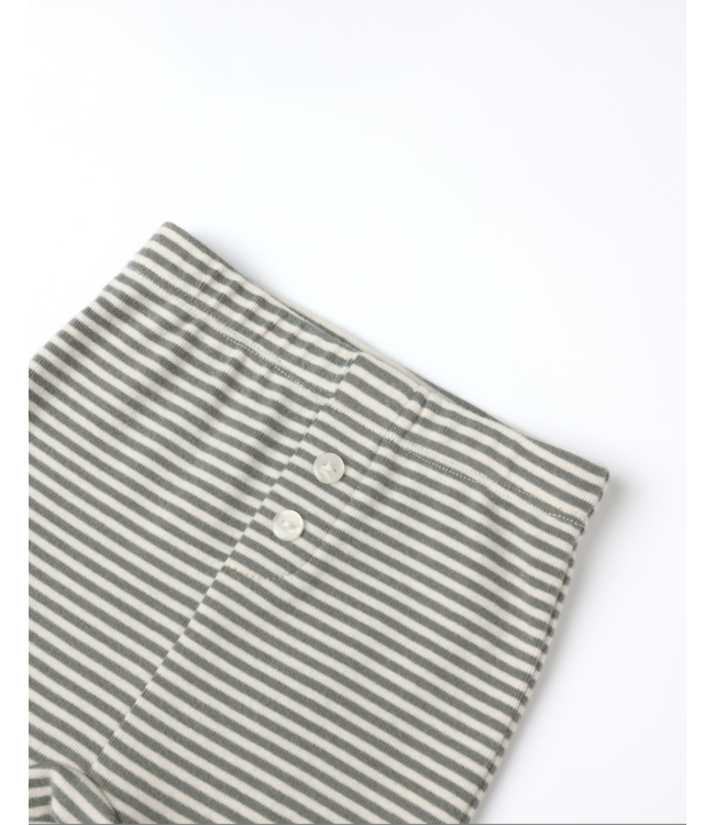 Quincy Mae Take Home Set - Forest Stripe