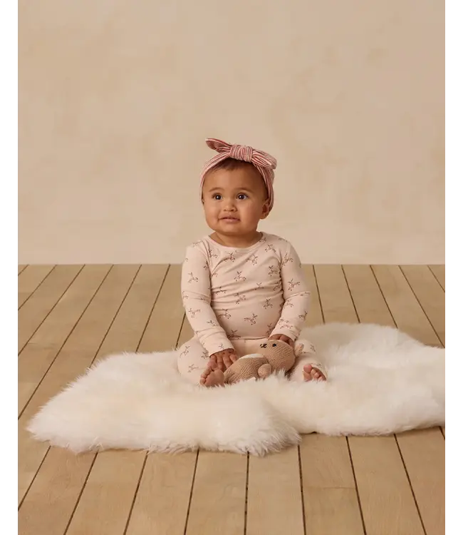 Quincy Mae Velour Bow Headband