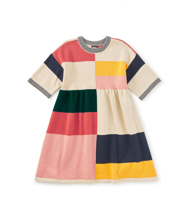 Tea Collection Colorblock Sweater Dress