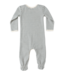 Quincy Mae Baby Footie - Ocean Micro Stripe