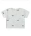 Quincy Mae Boxy Baby Tee - Narwhals