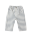 Quincy Mae Grayson Pant - Ocean Pinstripe