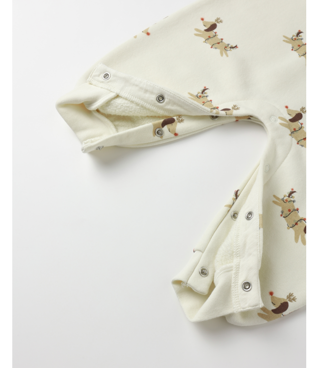 Rylee & Cru Raglan Jumpsuit - Christmas Dogs