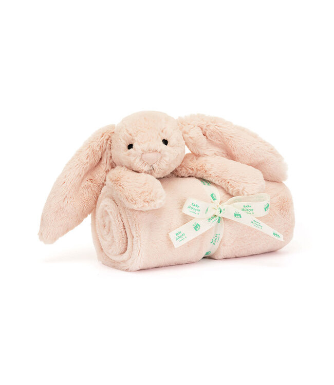 Jellycat Bashful Bunny Blankie - Blush