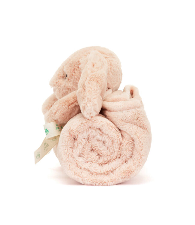 Jellycat Bashful Bunny Blankie - Blush