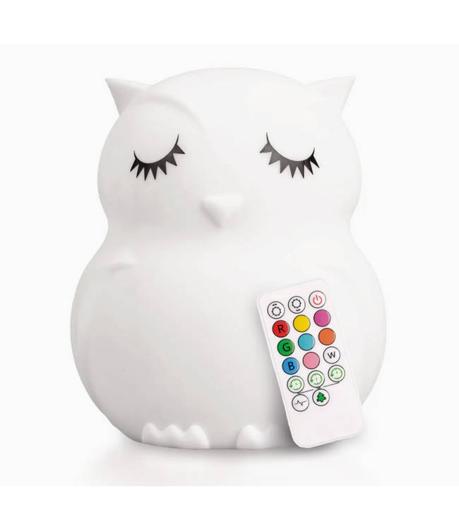 LumieWorld Lumipets® Led Owl Night Light with Remote