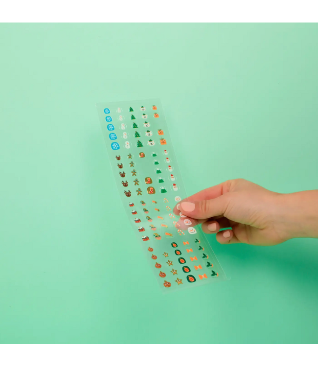 OMY Ho Ho Ho Holiday - Nail Stickers