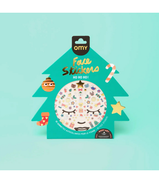 OMY Hohoho Holiday Face Stickers