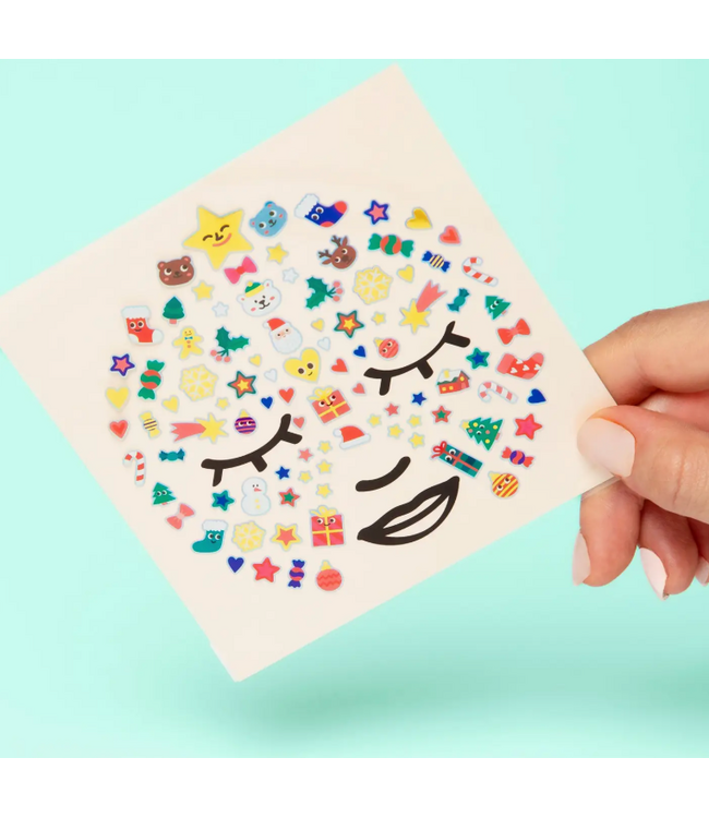 OMY Hohoho Holiday Face Stickers