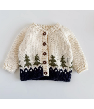 Figgy Friends Tree Baby Cardigan