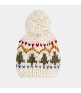 Blueberry Hill Tree Fair Isle Baby Hat