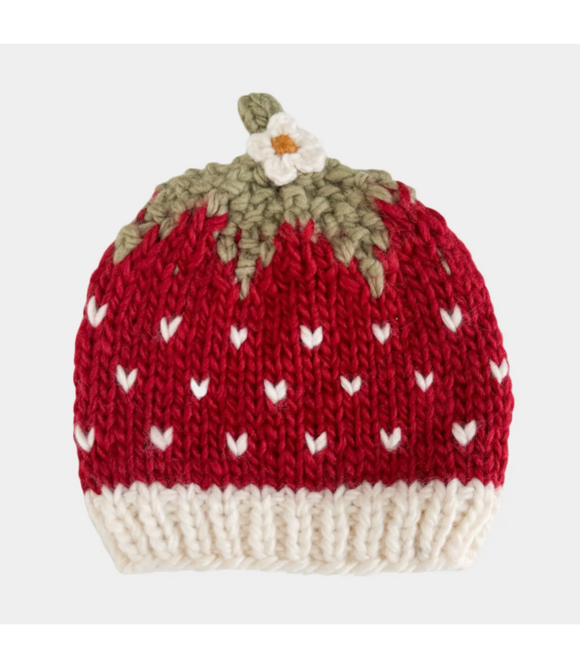 Blueberry Hill Strawberry Baby Hat