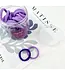 SoapElenGlen 50 pc Hair Ties - Purple
