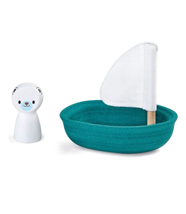 Plan Toys Sailing Boat - Polar Bear