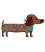 Sparkle Sisters Glitter Dog Hair Clips - Brown