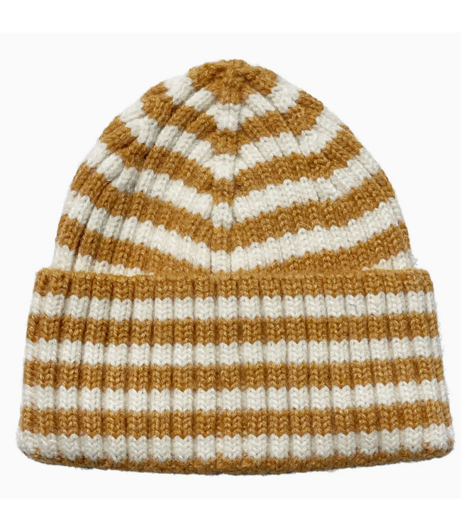 Bubu Stripe Beanie - Golden
