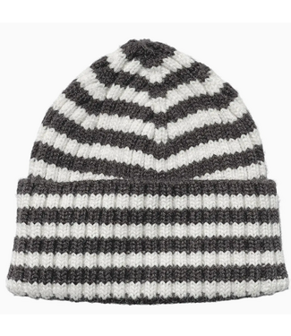 Bubu Stripe Beanie - Graphite