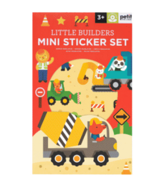 Petit Collage Mini Sticker Set: Little Builders