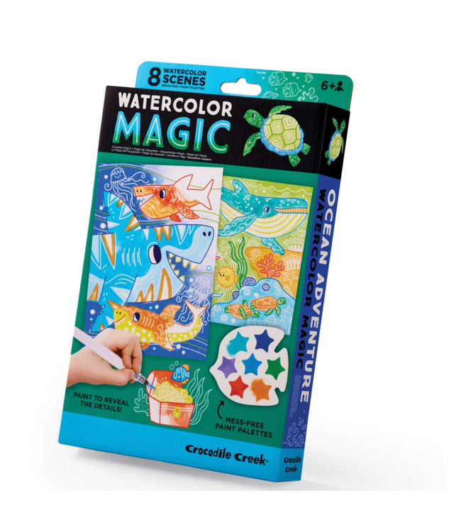 Crocodile Creek Watercolor Magic - Ocean Adventure