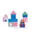 Crocodile Creek Mini Wood Block Playset - Princess Palace