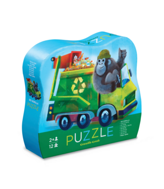 Crocodile Creek Mini Puzzle 12pc - Go Gorilla