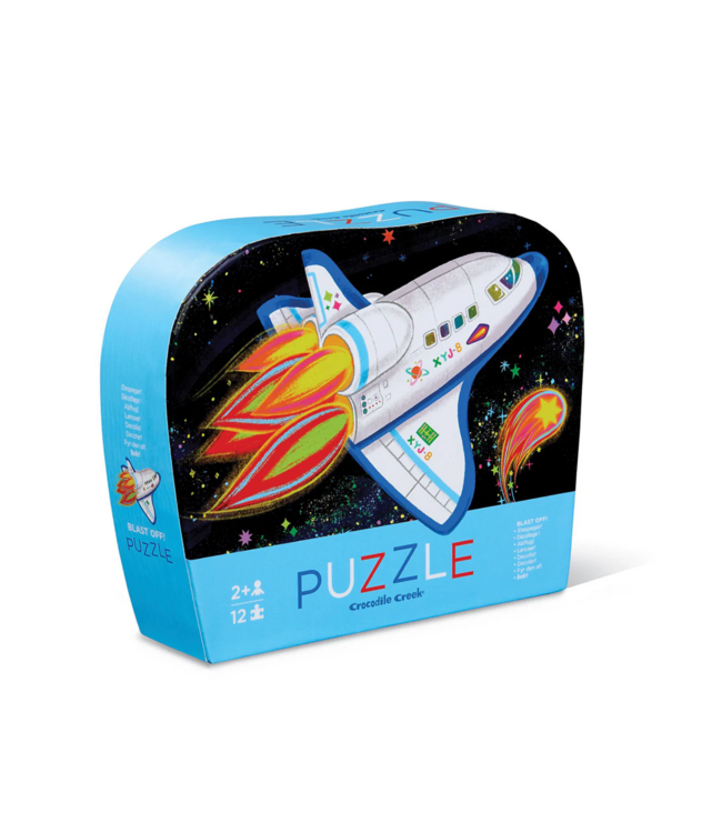 Crocodile Creek 12-pc Mini Puzzle - Blast Off