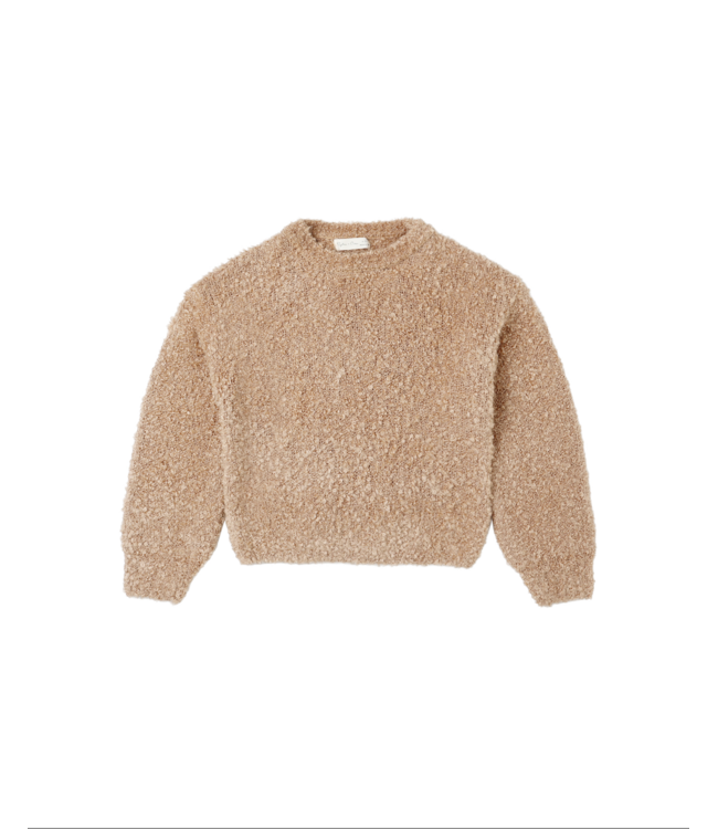 Rylee & Cru Aspen Baby Sweater - Toffee Boucle