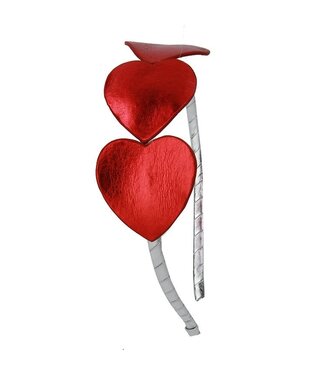 Sparkle Sisters 3 Metallic Heart Headband
